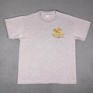 Jerzees Sturgis Black Hills Rally‎ 2014 74th Anniversary T-Shirt Mens Large Gray
